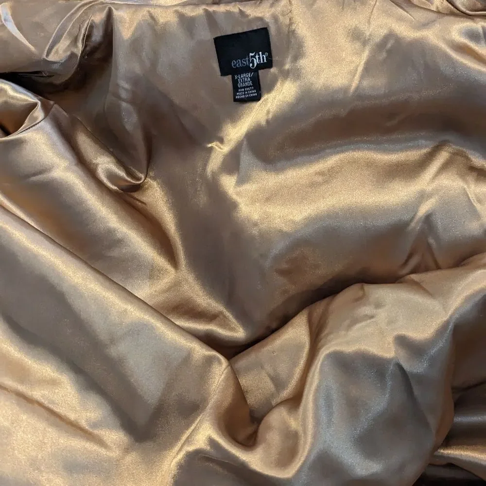 East 5th Hooded White Faux Fur Coat - Picture 9 of 9